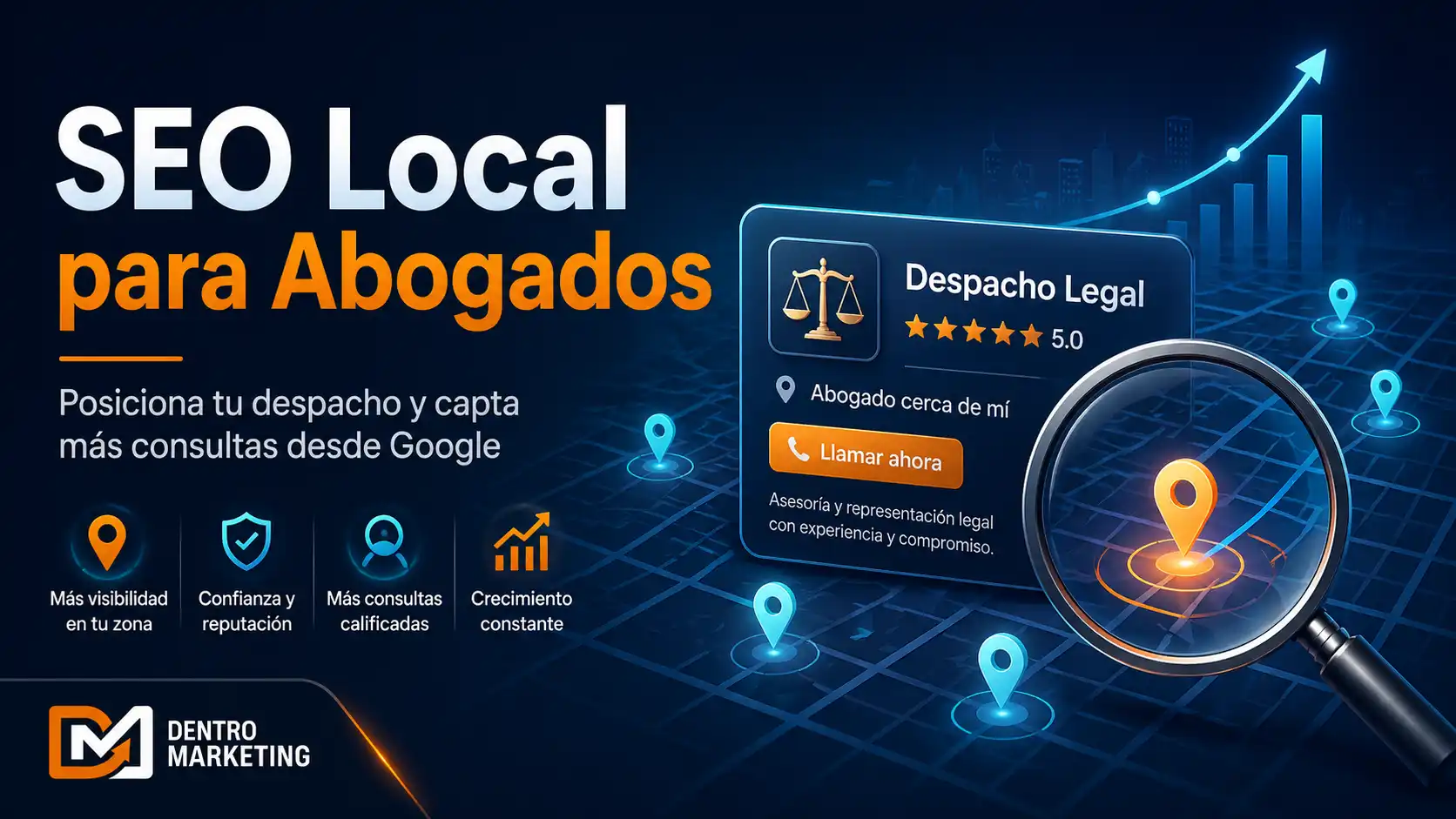 SEO Local para abogados: estrategia para posicionar un despacho en Google y captar más consultas
